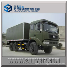 15t Dongfeng Van Truck 6X6 Box Truck